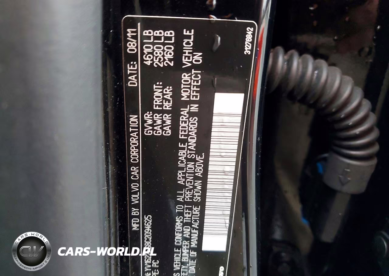 2012 Volvo S60 T5 VIN:YV1622FS8C2094625 - 12