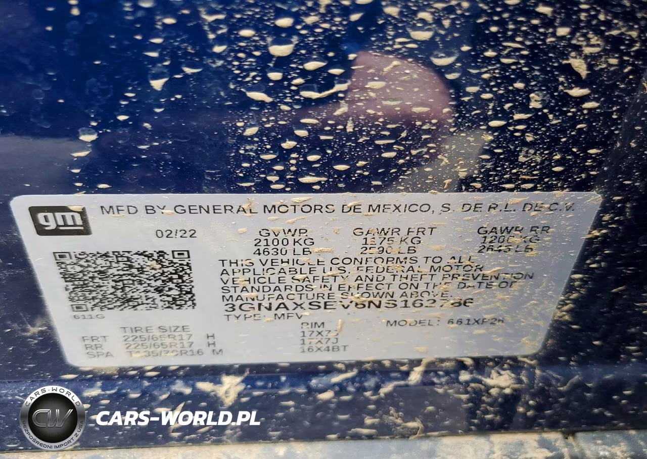 2022 Chevrolet Equinox Ls VIN:3GNAXSEV6NS162786 - 14