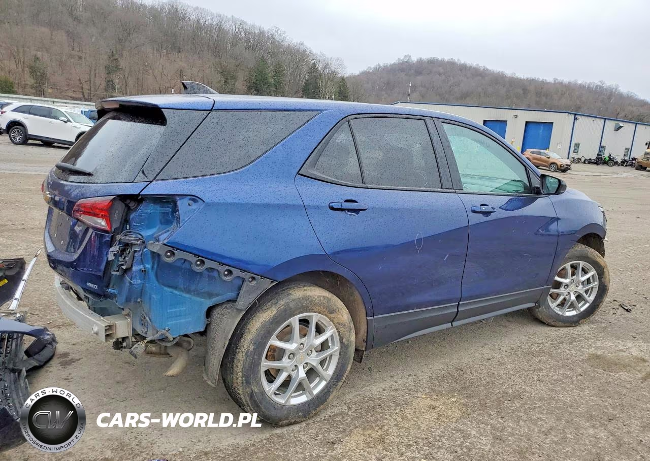 2022 Chevrolet Equinox Ls VIN:3GNAXSEV6NS162786 - 3
