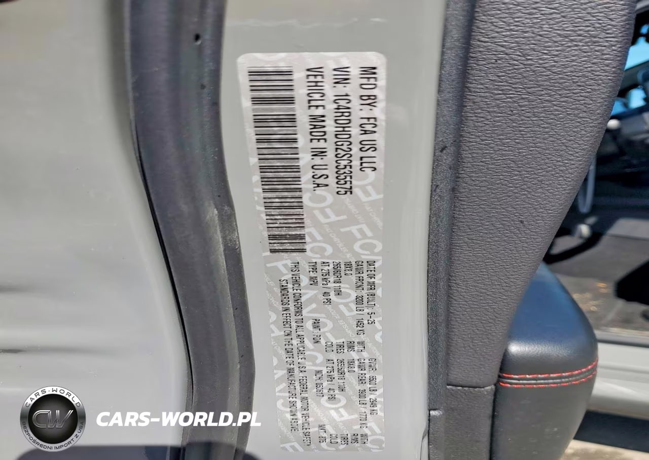 2025 Dodge Durango Gt VIN:1C4RDHDG2SC535575 - 13