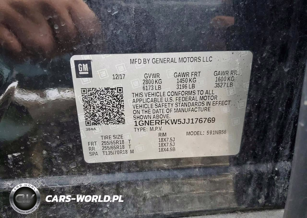 2018 Chevrolet Traverse Ls VIN:1GNERFKW5JJ176769 - 13