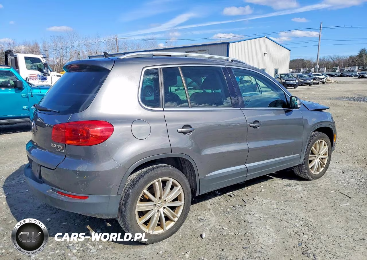2014 Volkswagen Tiguan S VIN:WVGBV3AX6EW555994 - 3