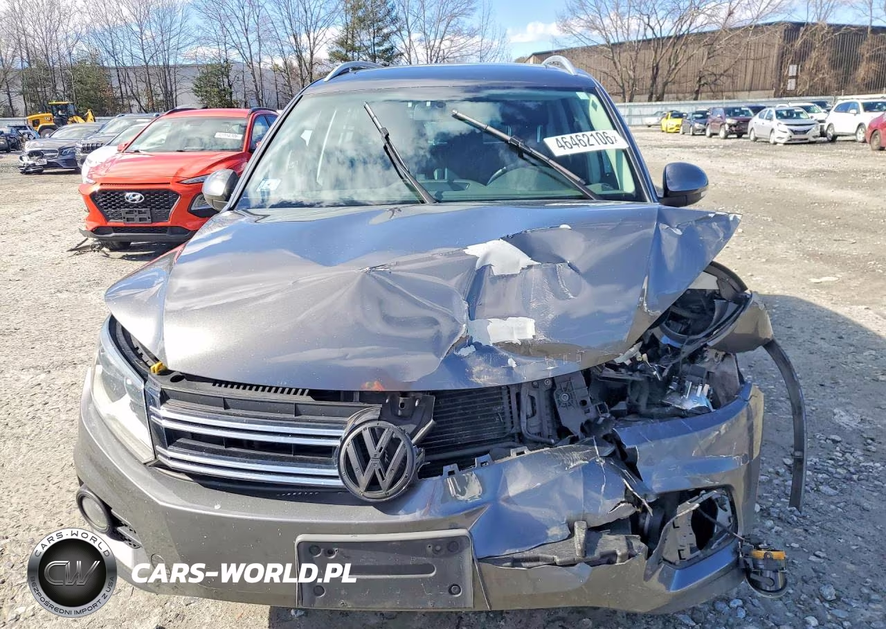 2014 Volkswagen Tiguan S VIN:WVGBV3AX6EW555994 - 5