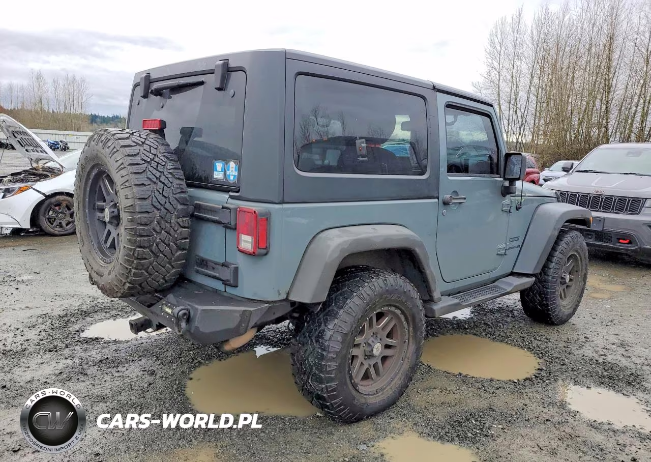 2014 Jeep Wrangler Sport VIN:1C4AJWAG0EL308369 - 3