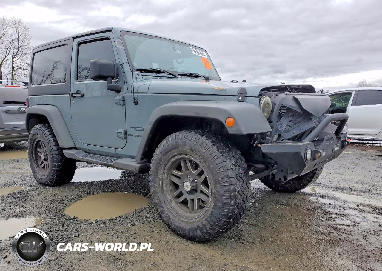 2014 Jeep Wrangler Sport VIN:1C4AJWAG0EL308369 - 4