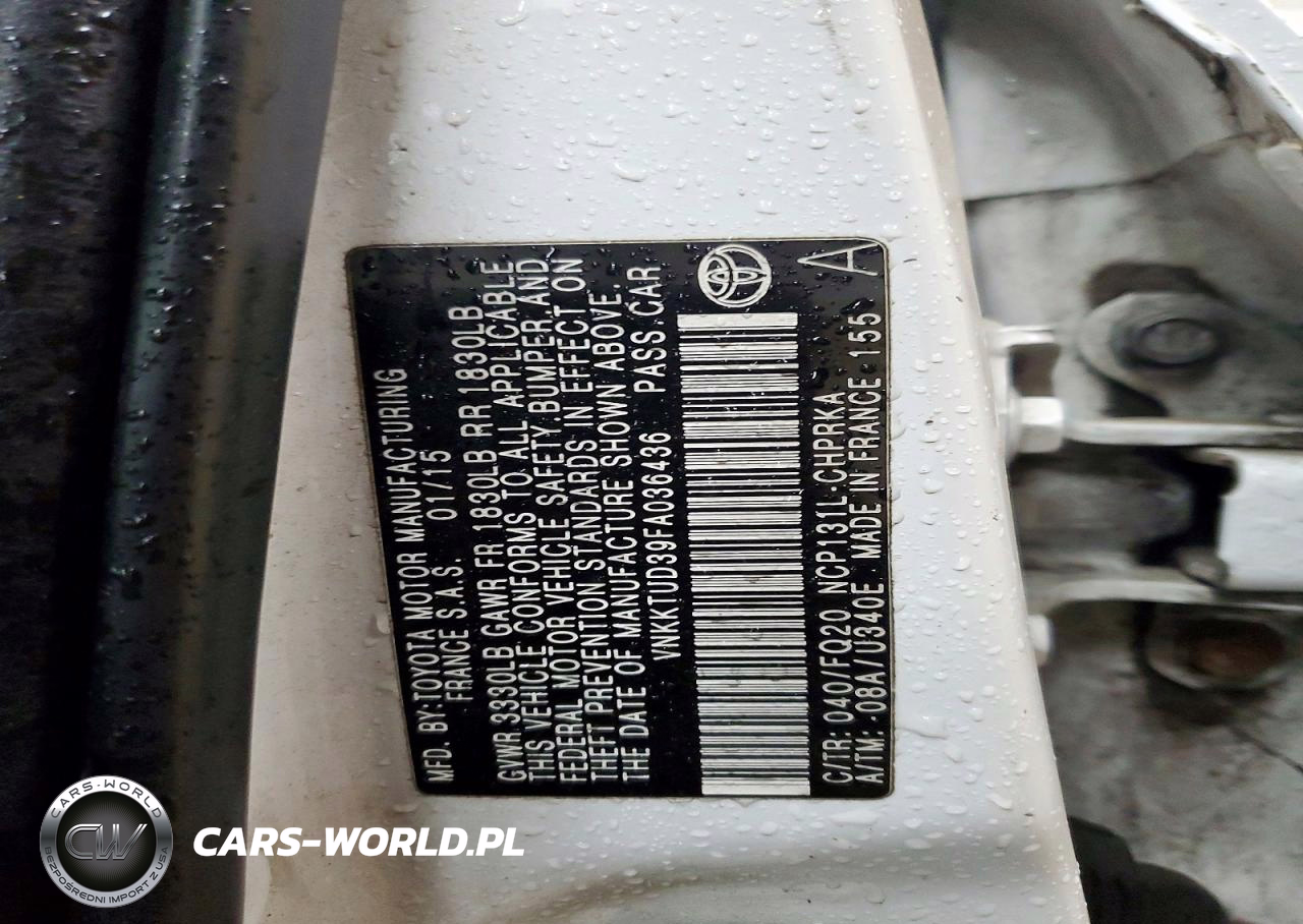 2015 Toyota Yaris 5-Door L VIN:VNKKTUD39FA036436 - 13