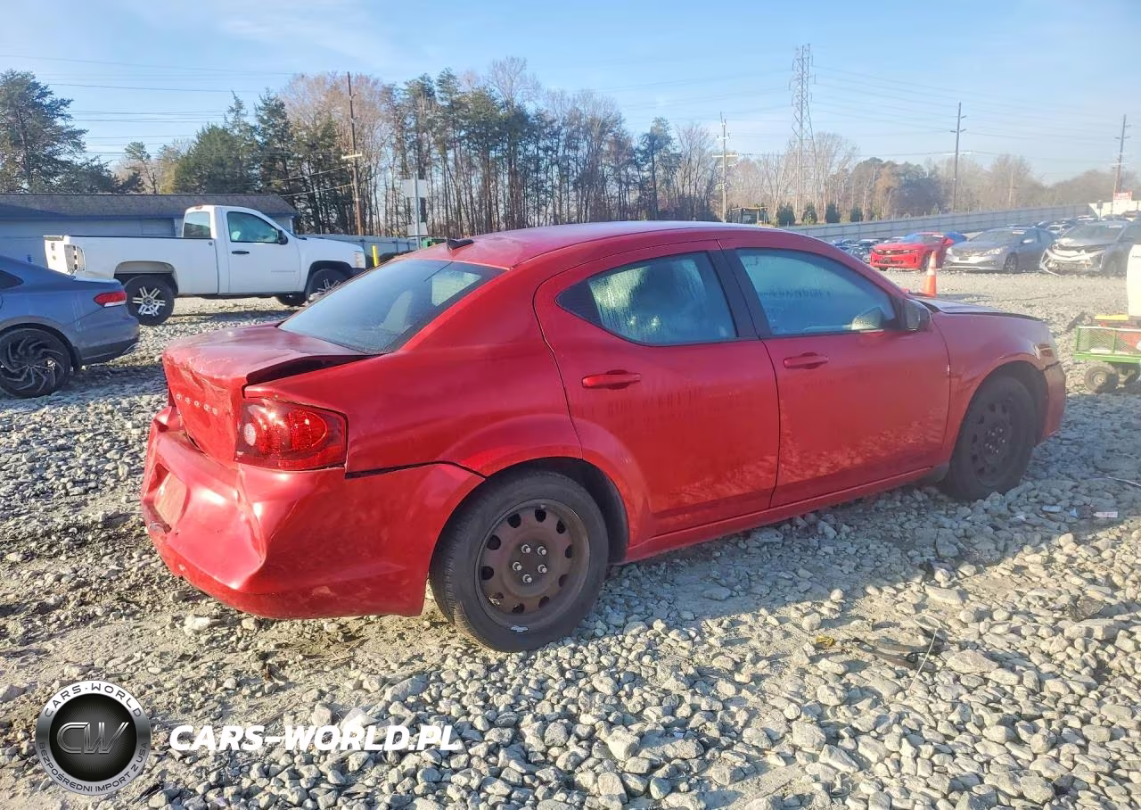 2013 Dodge Avenger Se VIN:1C3CDZAB1DN725187 - 3