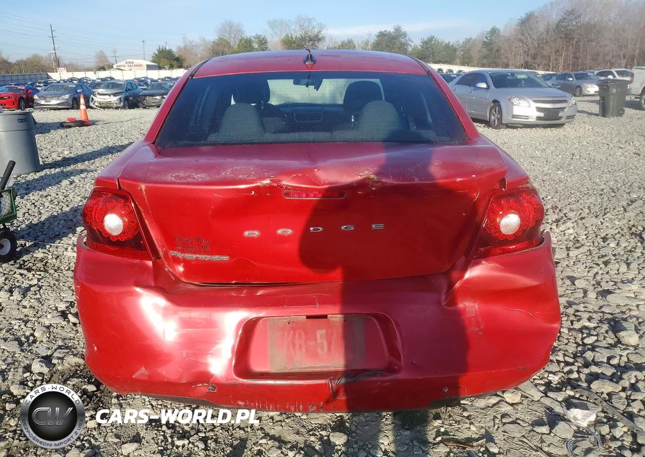 2013 Dodge Avenger Se VIN:1C3CDZAB1DN725187 - 6