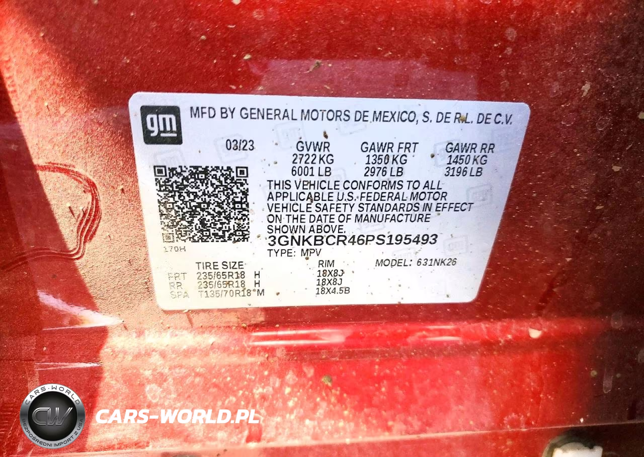 2023 Chevrolet Blazer 2Lt VIN:3GNKBCR46PS195493 - 13