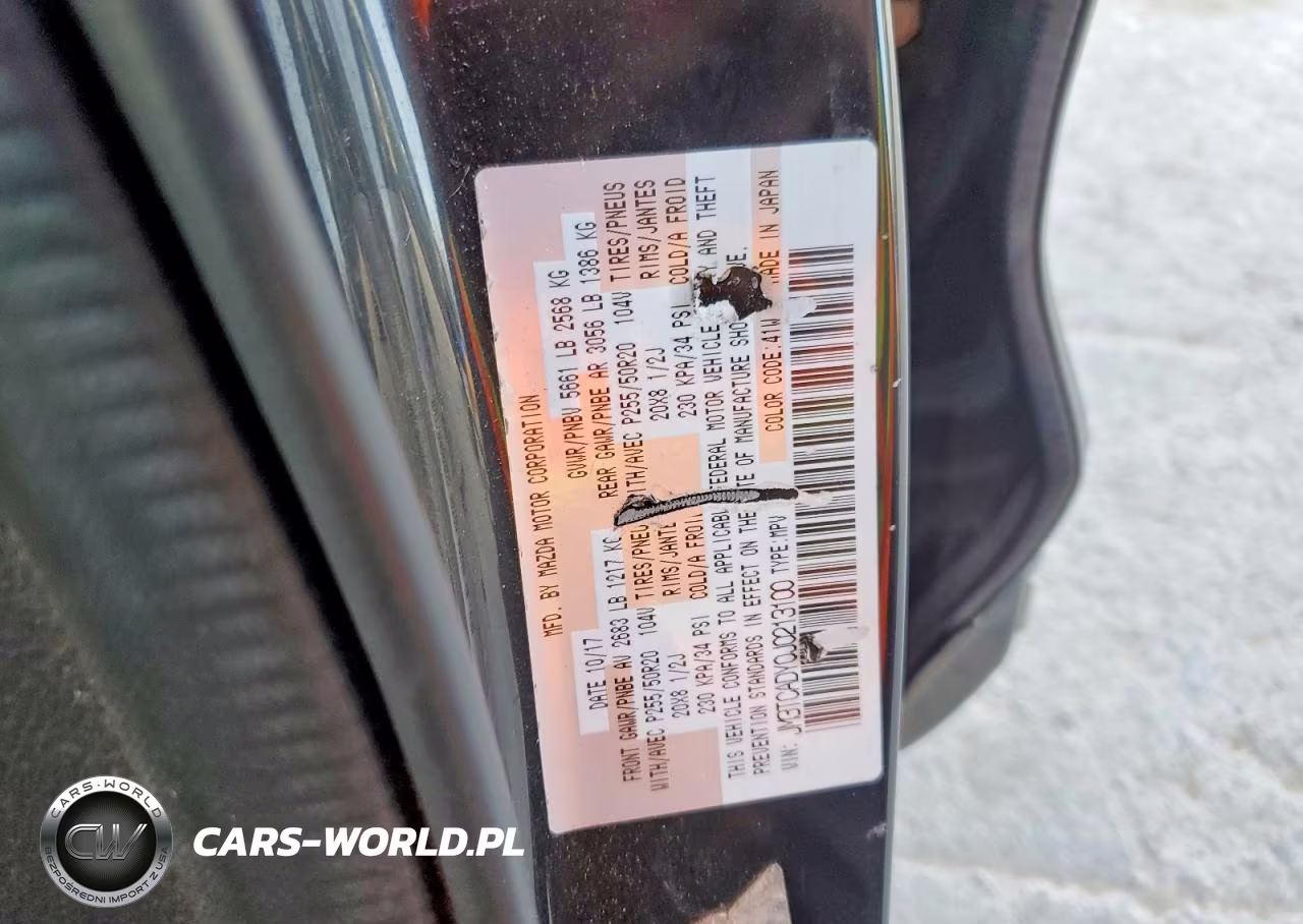 2018 Mazda Cx-9 Grand Touring VIN:JM3TCADY0J0213100 - 13