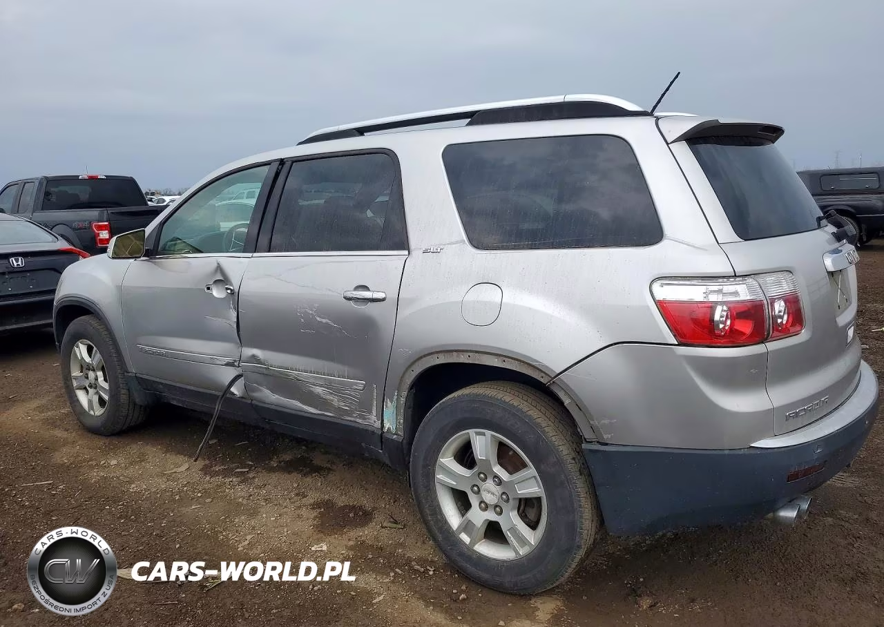 2007 GMC Acadia Slt-2 VIN:1GKER33727J103788 - 2