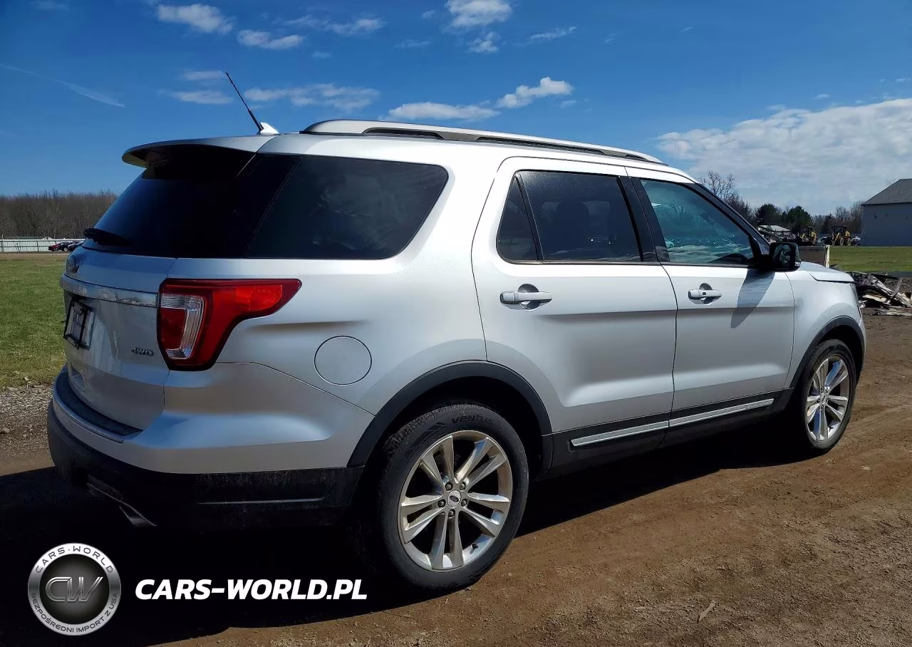 2018 Ford Explorer Xlt VIN:1FM5K8D82JGC40007 - 3