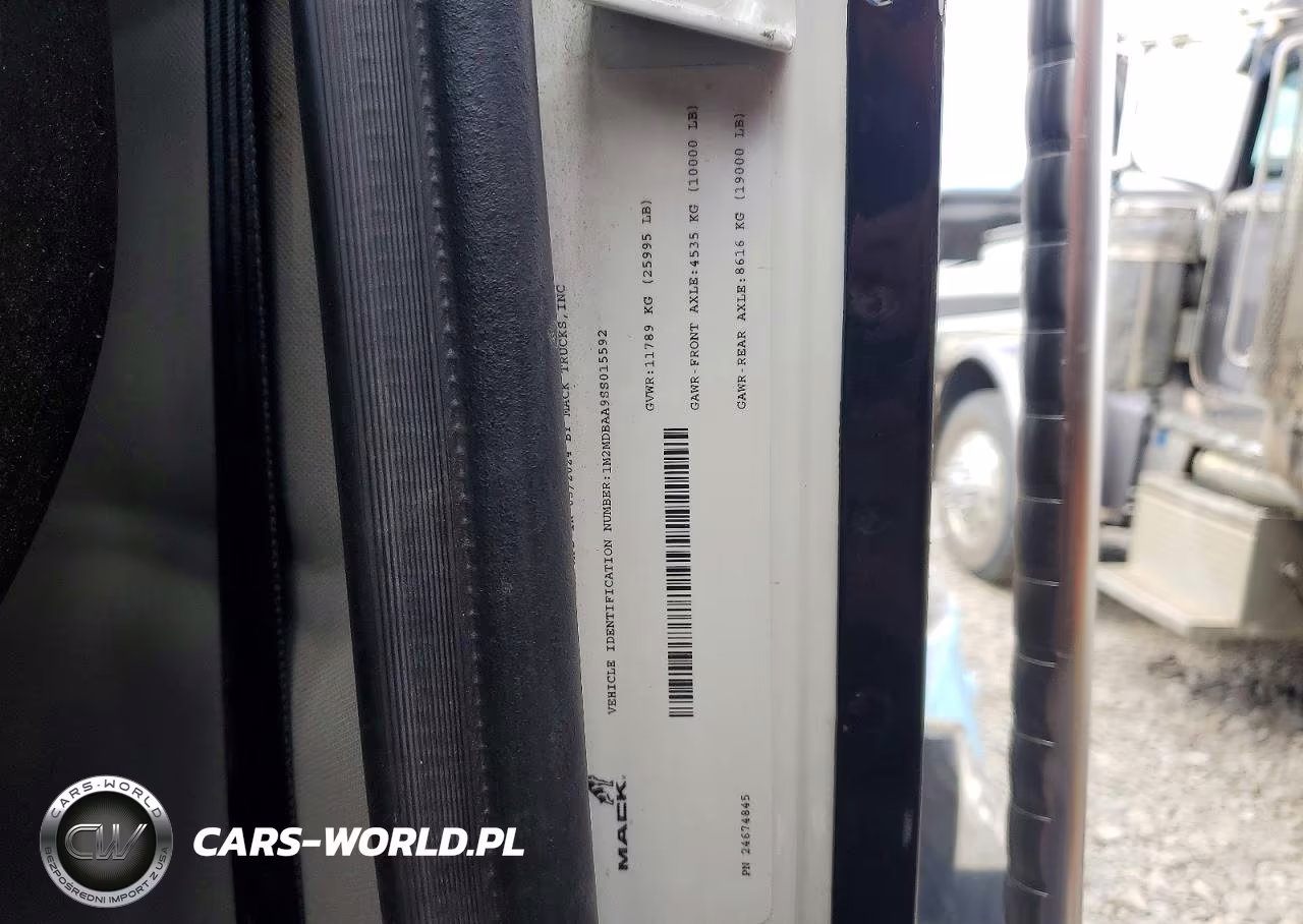 2025 Mack Md Vacuum Truck VIN:1M2MDBAA9SS015592 - 13
