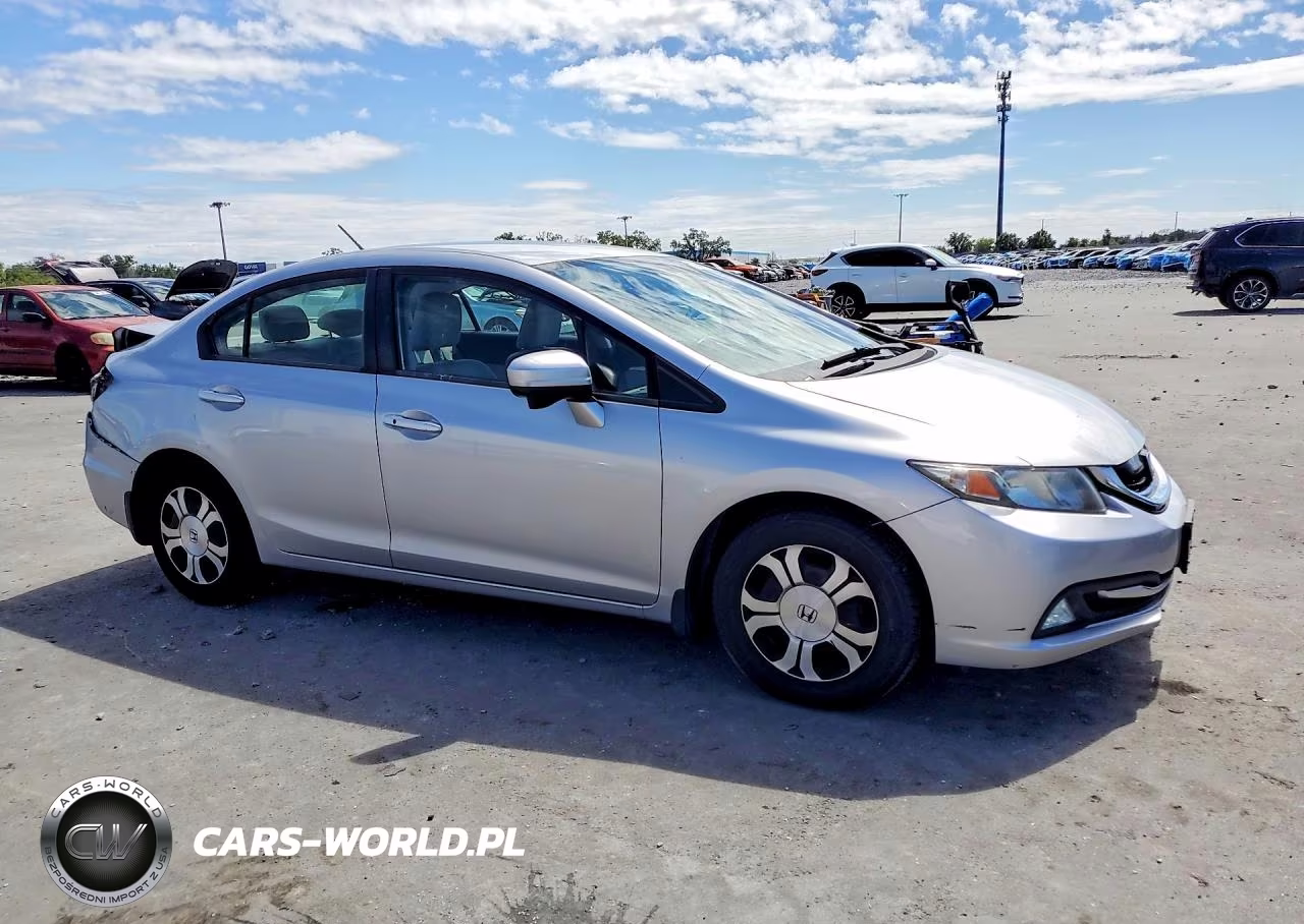 2015 Honda Civic Hybrid VIN:19XFB4F25FE001102 - 4