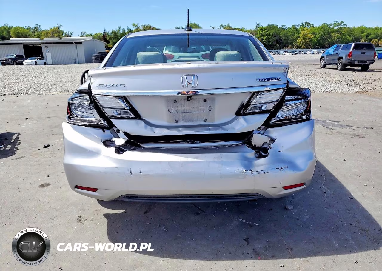 2015 Honda Civic Hybrid VIN:19XFB4F25FE001102 - 6
