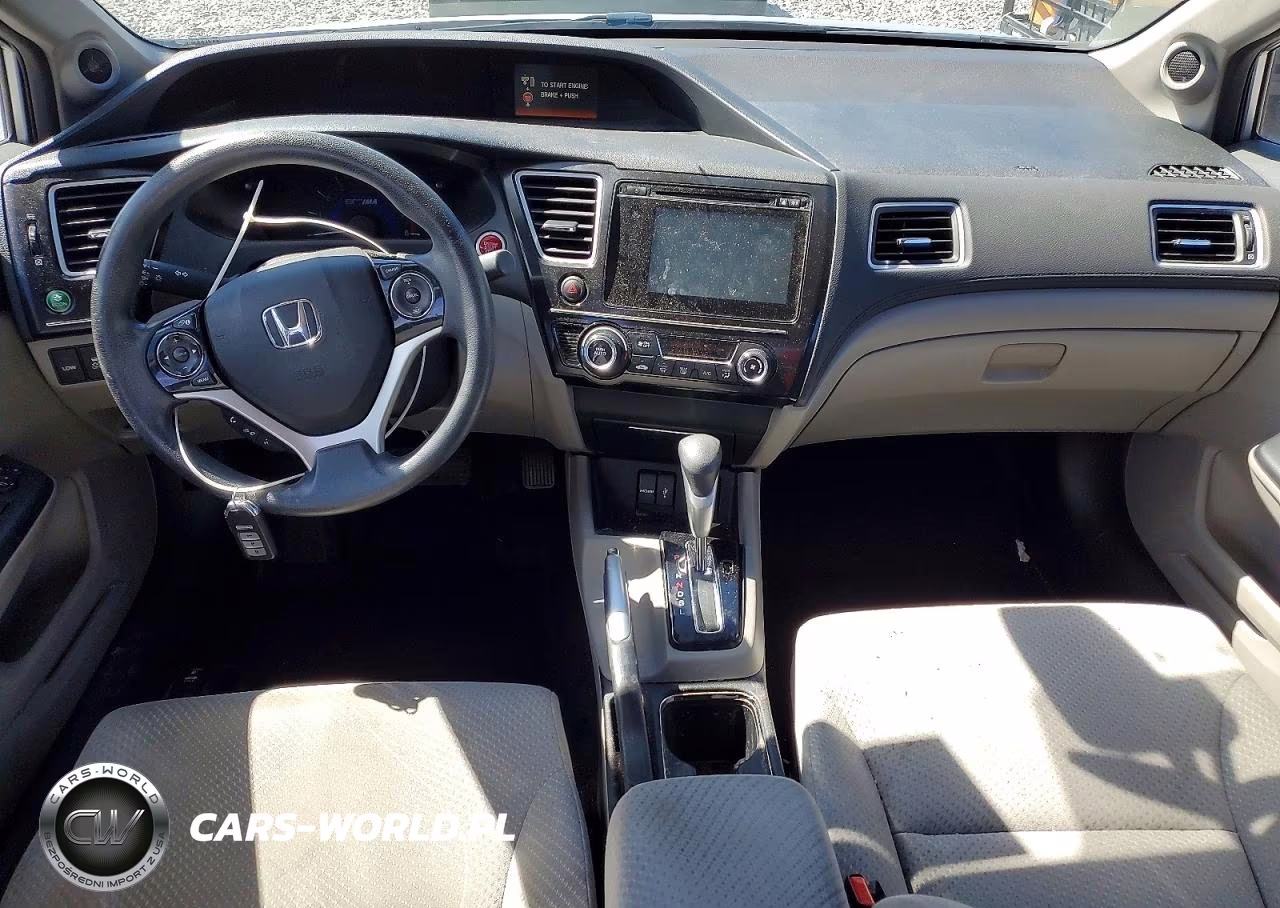 2015 Honda Civic Hybrid VIN:19XFB4F25FE001102 - 8
