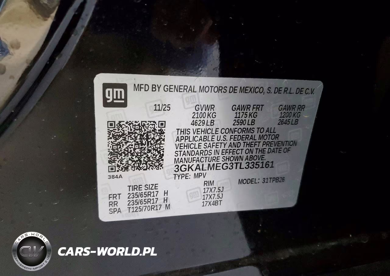 2026 GMC Terrain Elevation VIN:3GKALMEG3TL335161 - 13