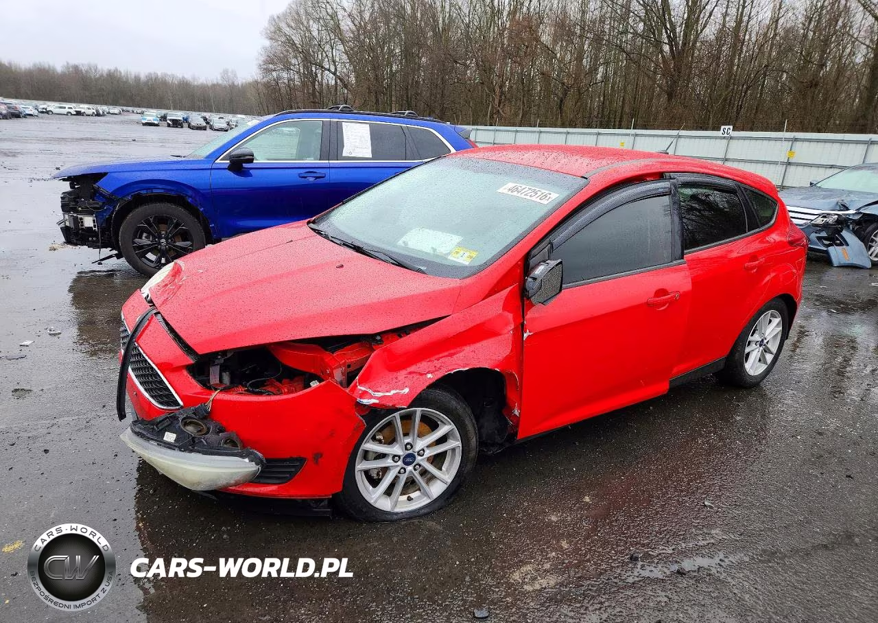 2017 Ford Focus Se VIN:1FADP3K22HL278735 - 1