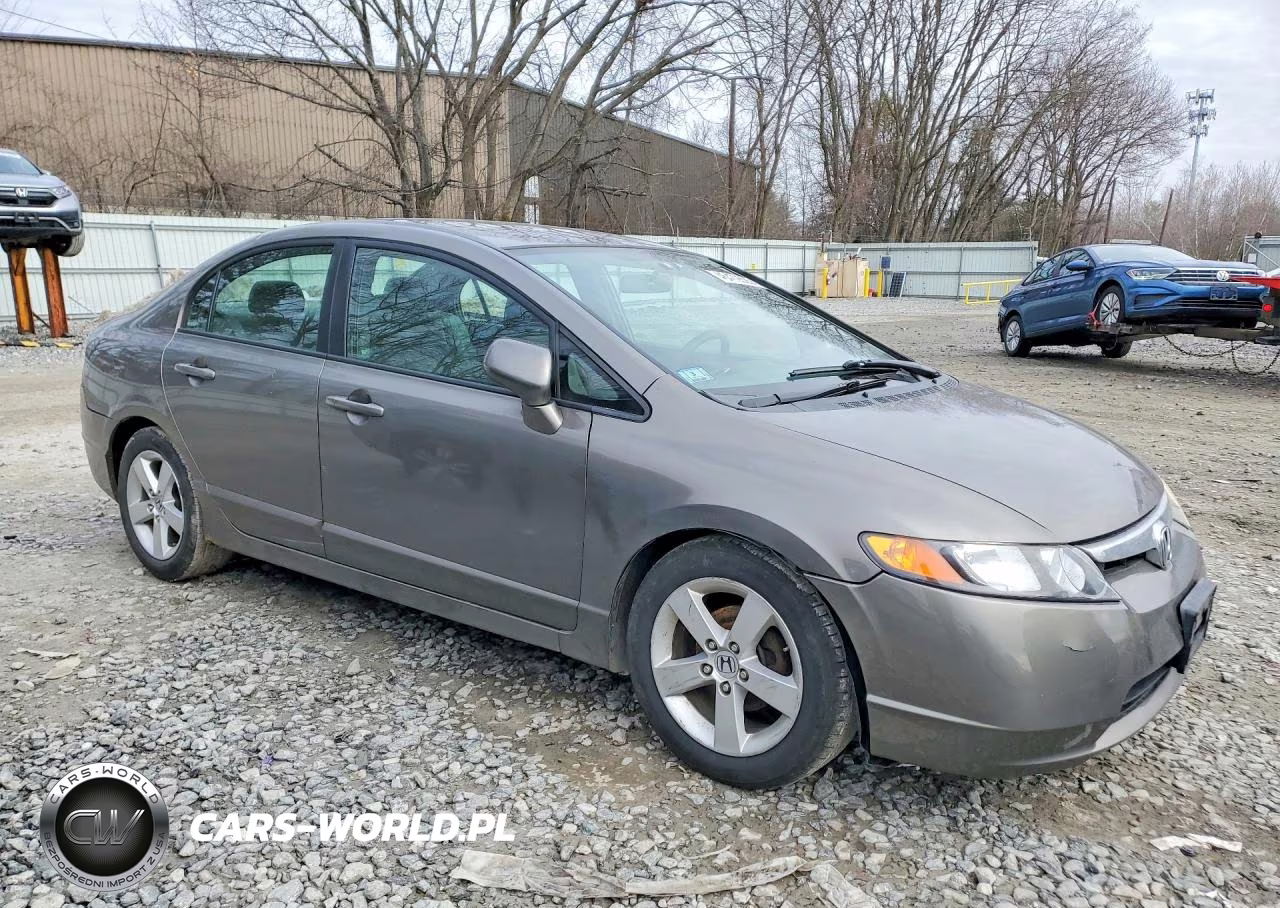 2007 Honda Civic Lx VIN:1HGFA16517L006612 - 4