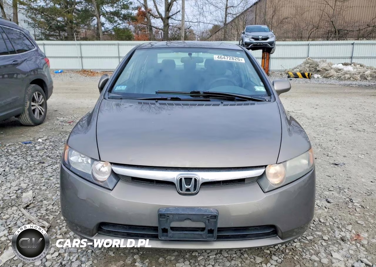 2007 Honda Civic Lx VIN:1HGFA16517L006612 - 5