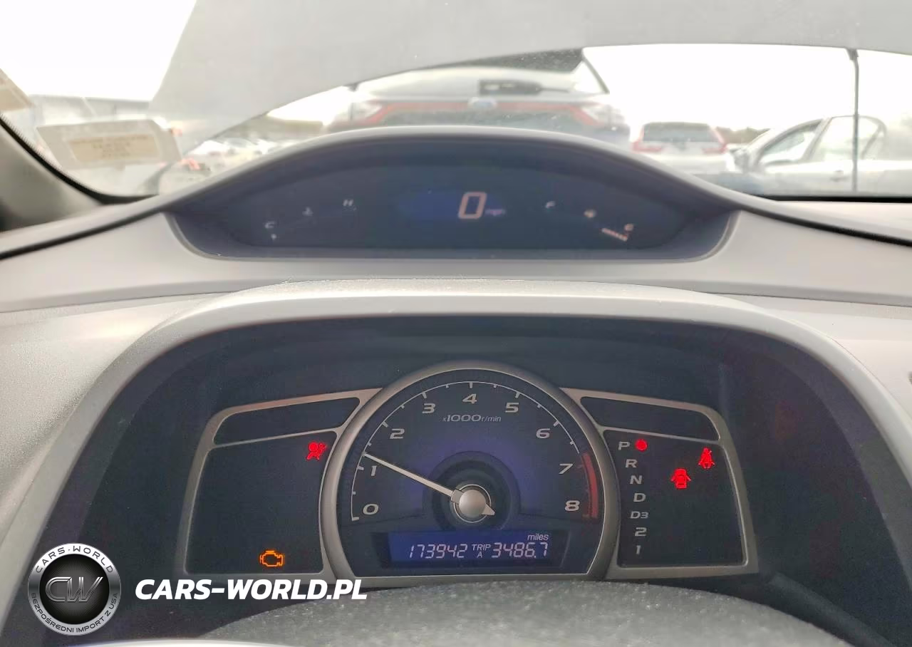 2007 Honda Civic Lx VIN:1HGFA16517L006612 - 9