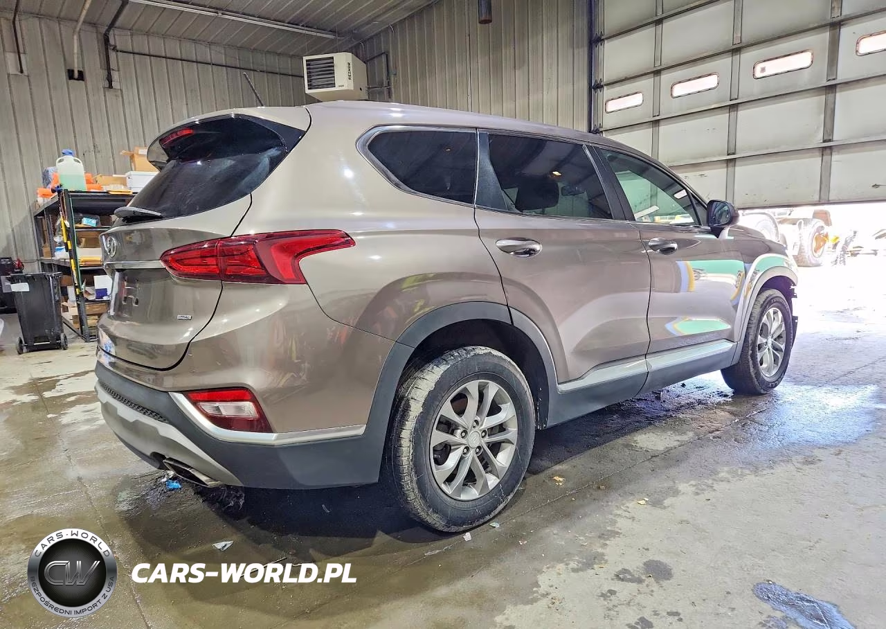 2019 Hyundai Santa Fe Se 2.4L VIN:5NMS2CAD7KH123948 - 3