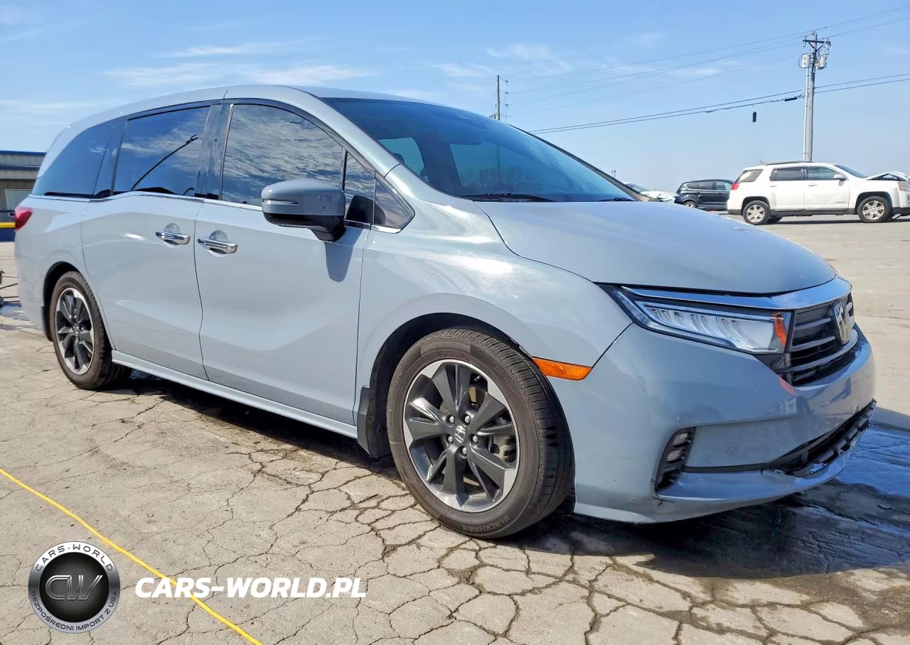 2023 Honda Odyssey Elite VIN:5FNRL6H97PB042438 - 4