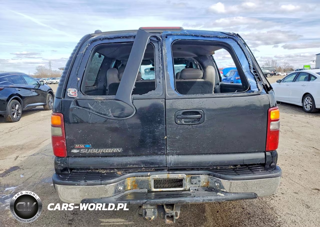 2001 Chevrolet Suburban K1500 VIN:1GNFK16T81J210358 - 6