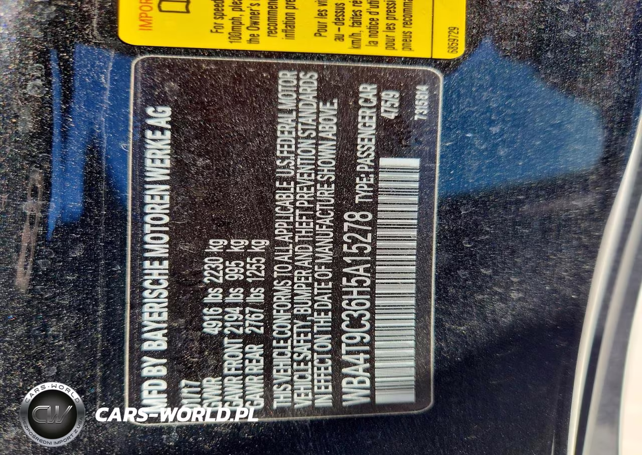 2017 BMW 440I VIN:WBA4T9C36H5A15278 - 13