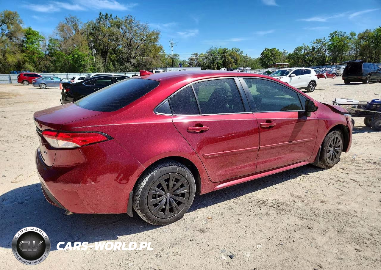 2022 Toyota Corolla Le VIN:JTDEPMAE6NJ212504 - 3