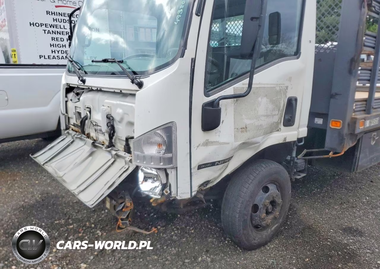 2014 Isuzu Npr Flatbed Truck VIN:54DB4W1B6ES802706 - 10