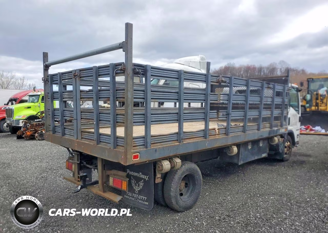 2014 Isuzu Npr Flatbed Truck VIN:54DB4W1B6ES802706 - 4