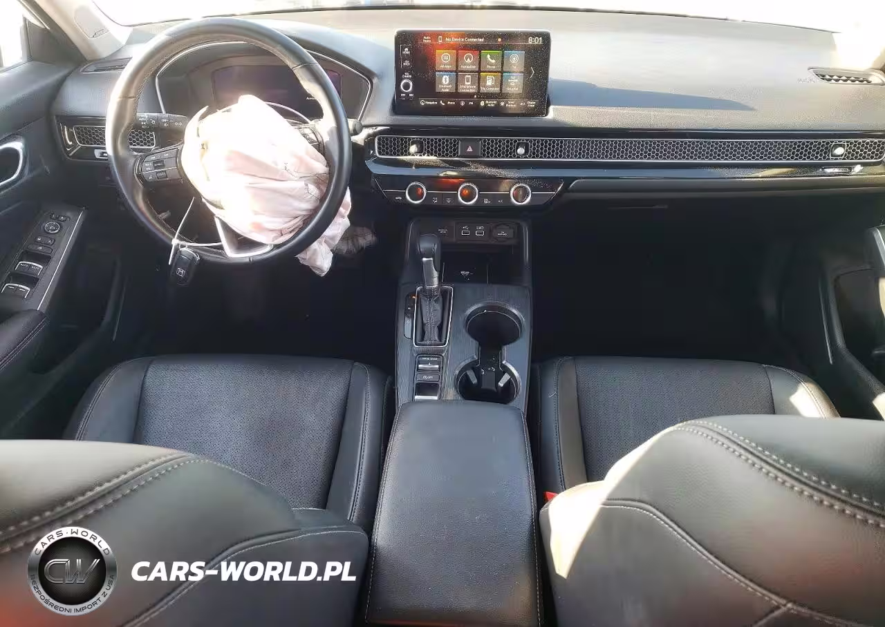 2022 Honda Civic Touring VIN:2HGFE1F9XNH327985 - 8