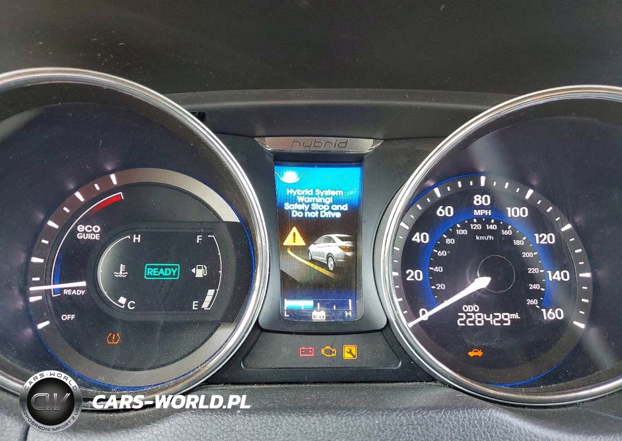 2013 Hyundai Sonata Hybrid Base VIN:KMHEC4A44DA099505 - 9