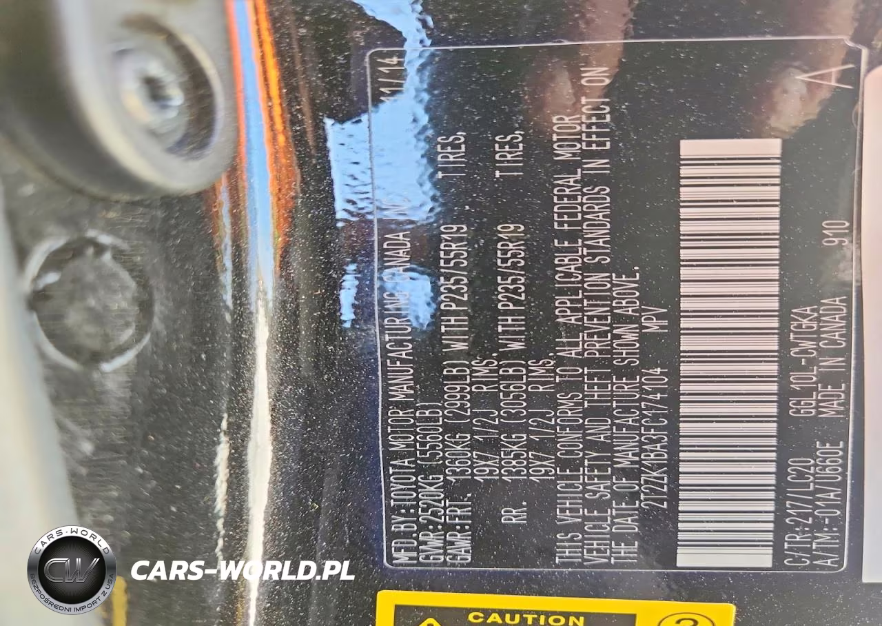 2015 Lexus Rx 350 Base VIN:2T2ZK1BA3FC174104 - 12