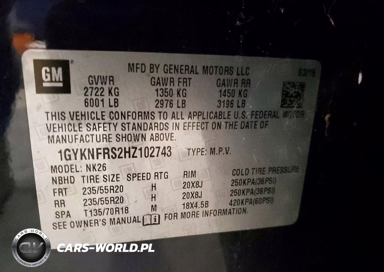 2017 Cadillac Xt5 Platinum VIN:1GYKNFRS2HZ102743 - 14