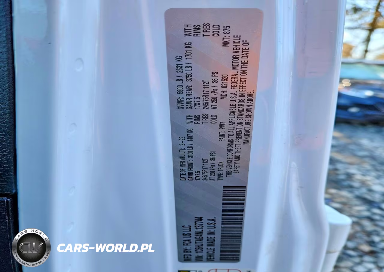 2022 Jeep Gladiator Sport VIN:1C6HJTAG4NL137744 - 12