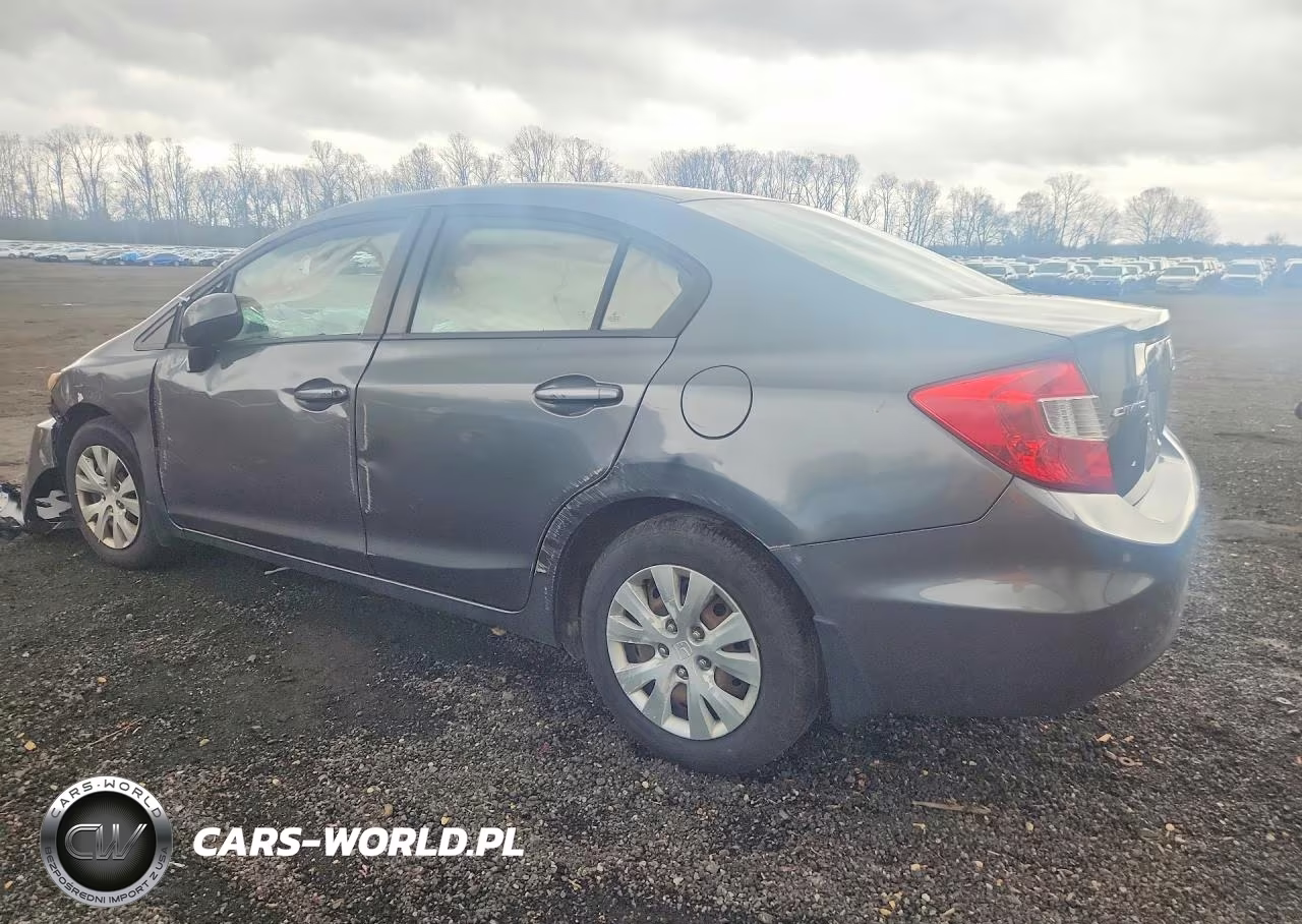 2012 Honda Civic VIN:19XFB2F56CE363837 - 2