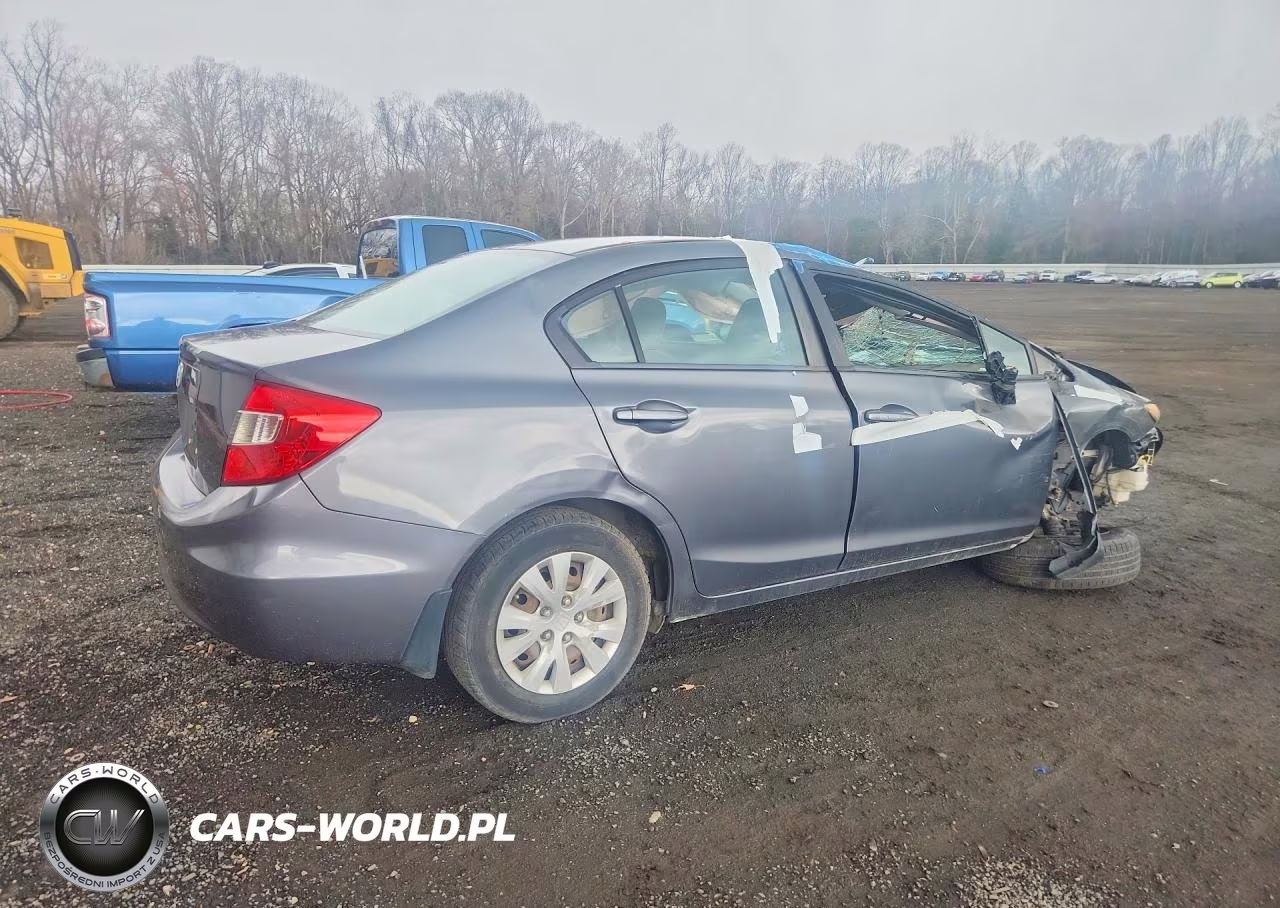 2012 Honda Civic VIN:19XFB2F56CE363837 - 3