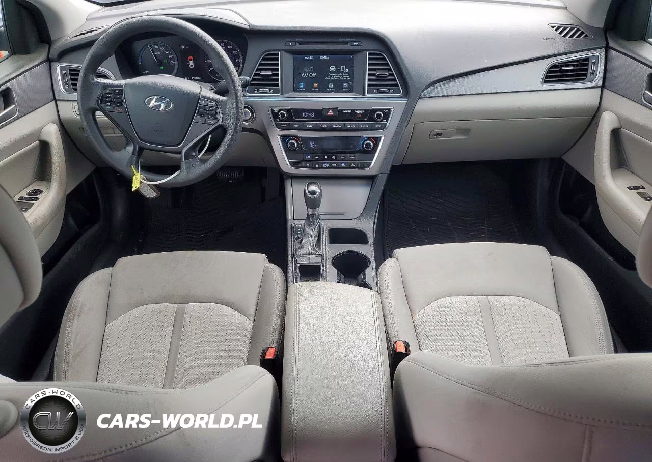 2017 Hyundai Sonata Hybrid Se VIN:KMHE24L36HA063411 - 8