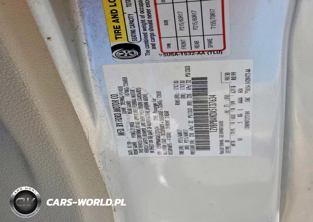 2010 Ford Mustang VIN:1ZVBP8AN2A5137634 - 12