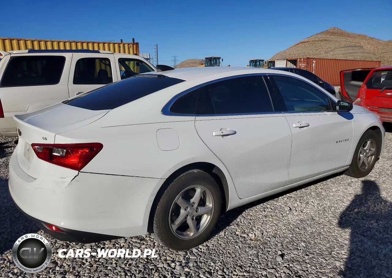 2016 Chevrolet Malibu Ls VIN:1G1ZB5ST8GF191625 - 3