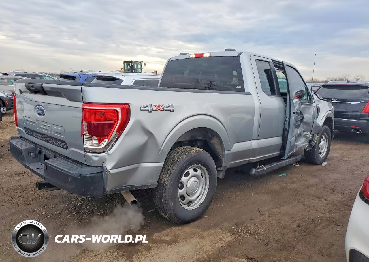2022 Ford F150 Super Cab VIN:1FTEX1EB1NKE67151 - 3