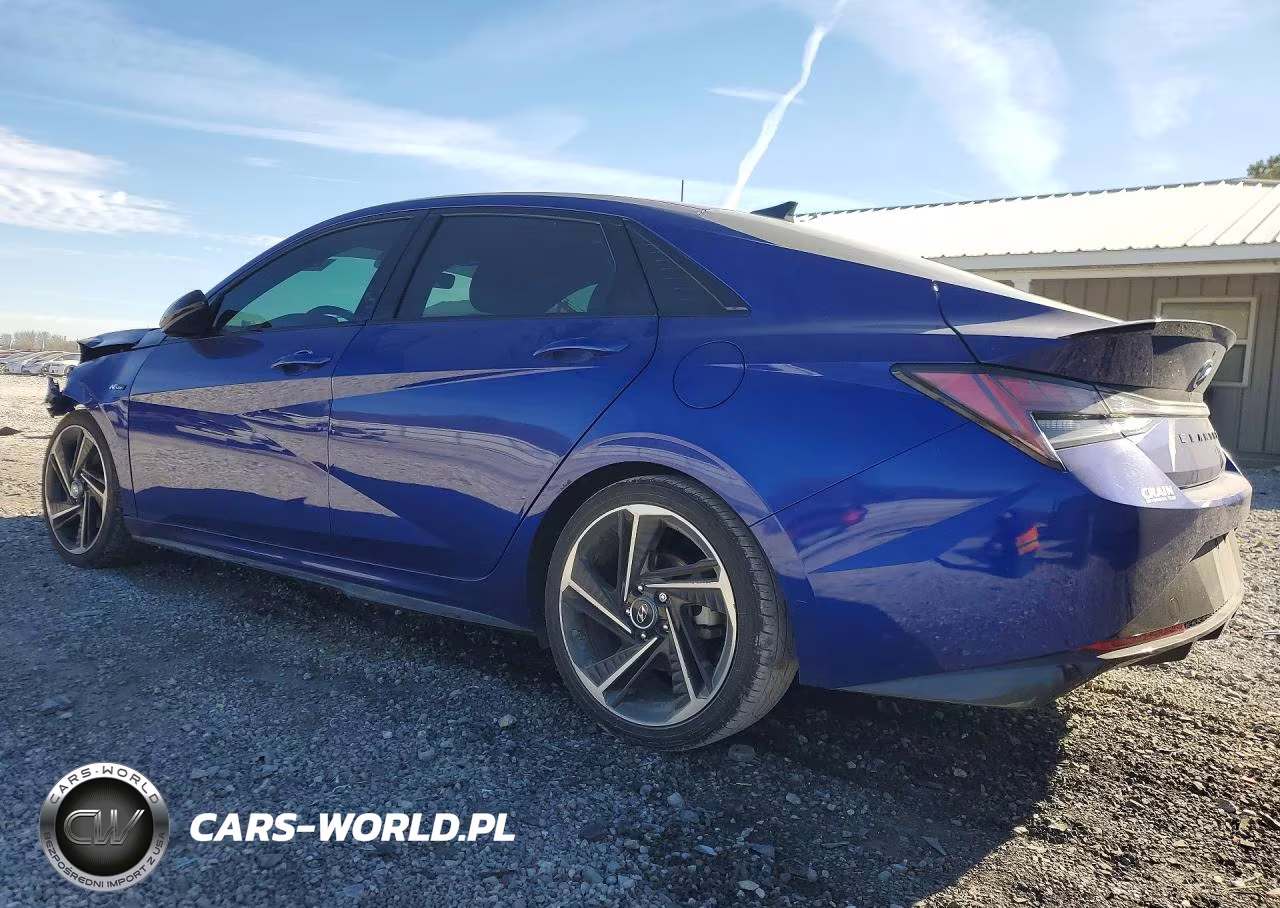 2021 Hyundai Elantra N Line VIN:KMHLR4AF2MU155513 - 2