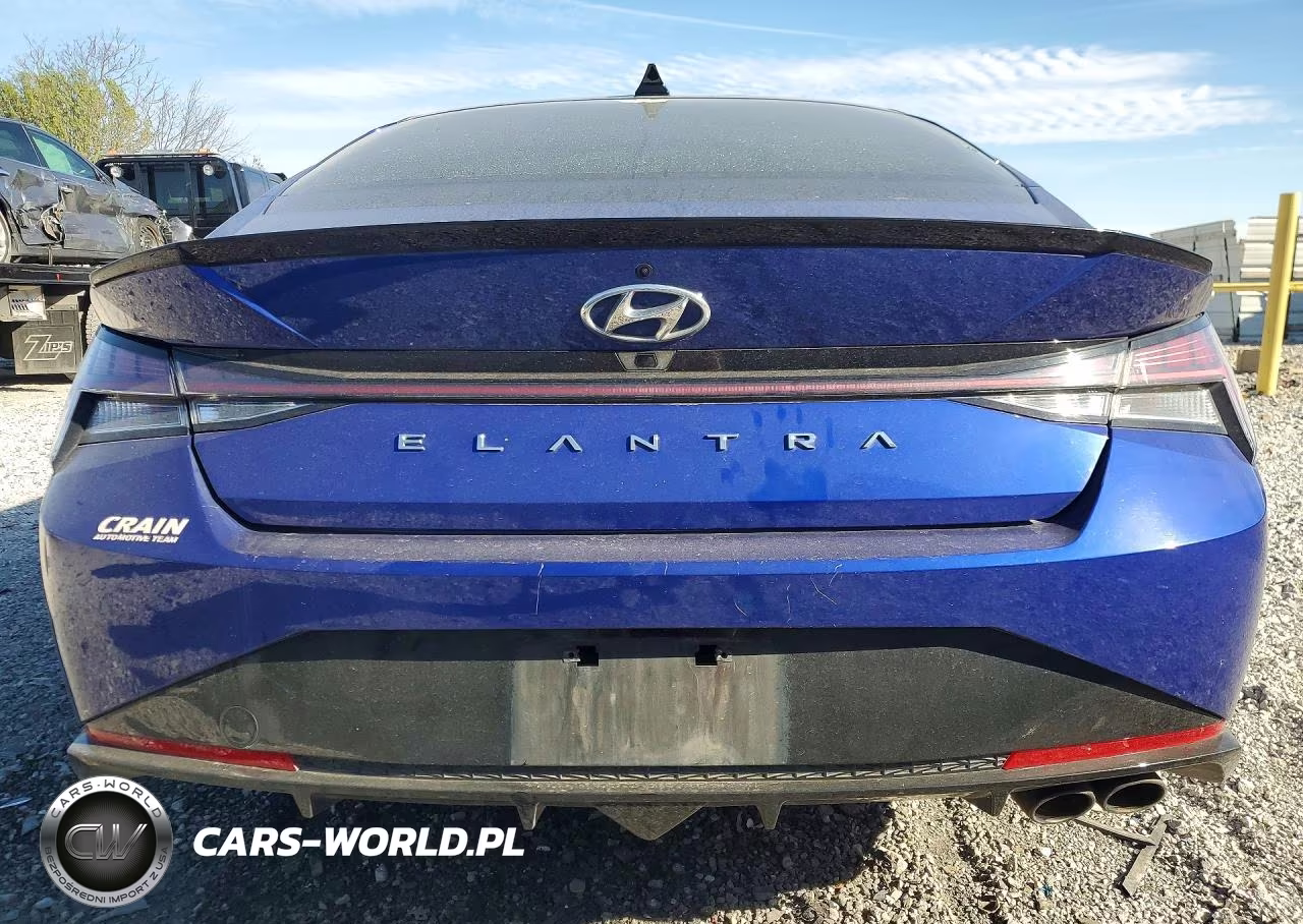 2021 Hyundai Elantra N Line VIN:KMHLR4AF2MU155513 - 6