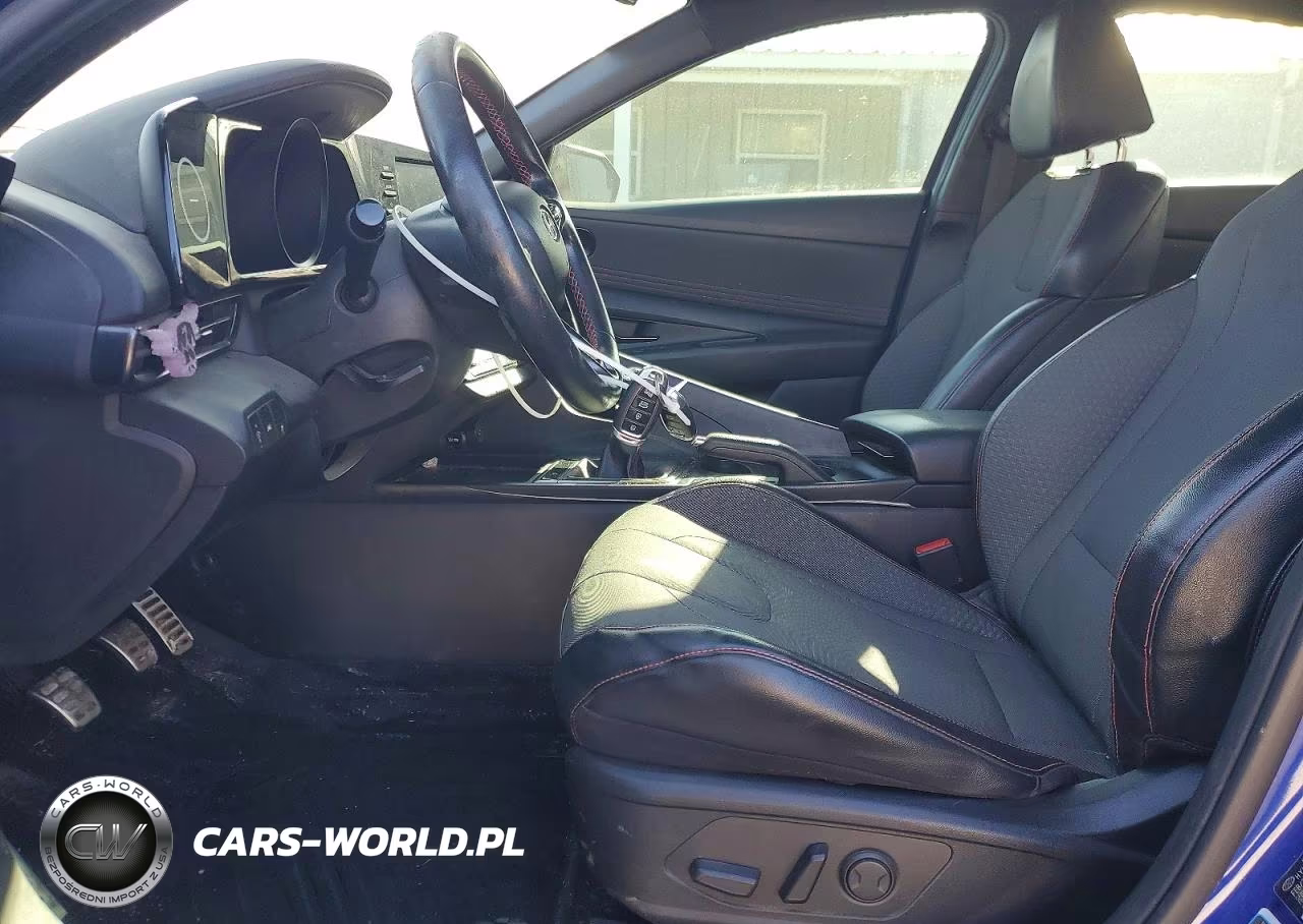 2021 Hyundai Elantra N Line VIN:KMHLR4AF2MU155513 - 7