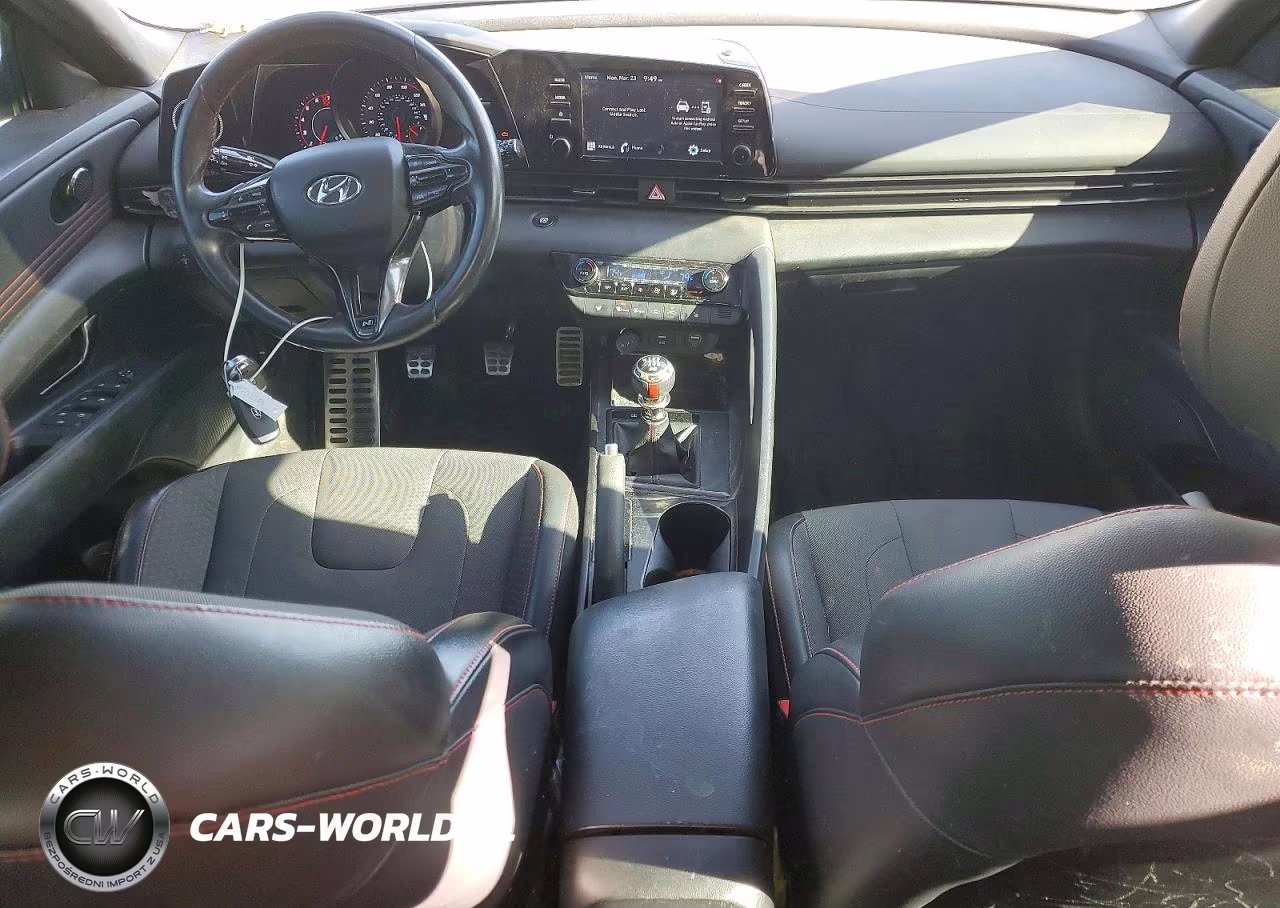 2021 Hyundai Elantra N Line VIN:KMHLR4AF2MU155513 - 8