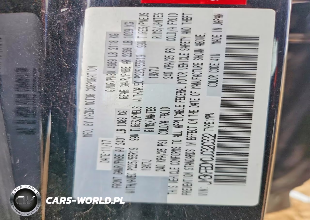 2018 Mazda Cx-5 Grand Touring VIN:JM3KFBDM0J0320332 - 13