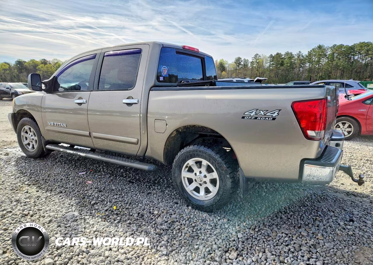 2007 Nissan Titan Xe Ffv VIN:1N6BA07B67N233789 - 2