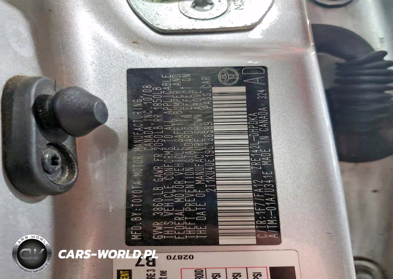 2009 Toyota Matrix Base VIN:2T1KU40E19C136589 - 14